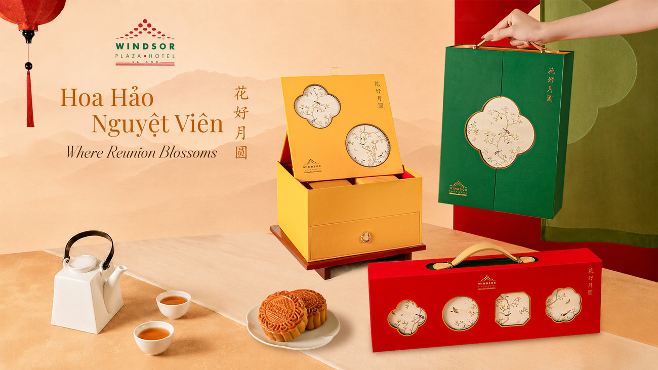 Hoa Hảo Nguyệt Viên – Tuyệt tác quà tặng mùa trăng từ Windsor Plaza