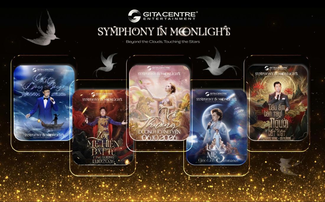 Gita Centre Entertainment công bố dự án âm nhạc chữa lành “Symphony In Moonlight” cùng chuỗi 17 MV Live Stage